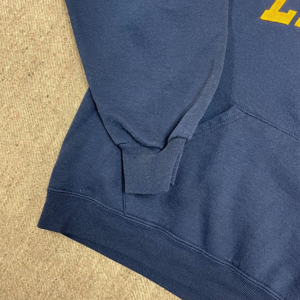 vintage lakehead university hoodie men large blue 2000s y2k‎ Toronto Russel - Picture 3 of 9